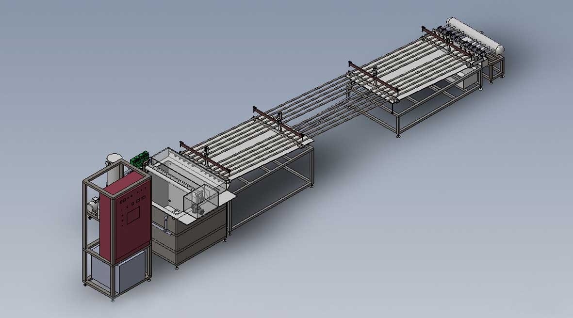 Electrochemical Polishing Equipment of Inner Stainless Steel Pipe